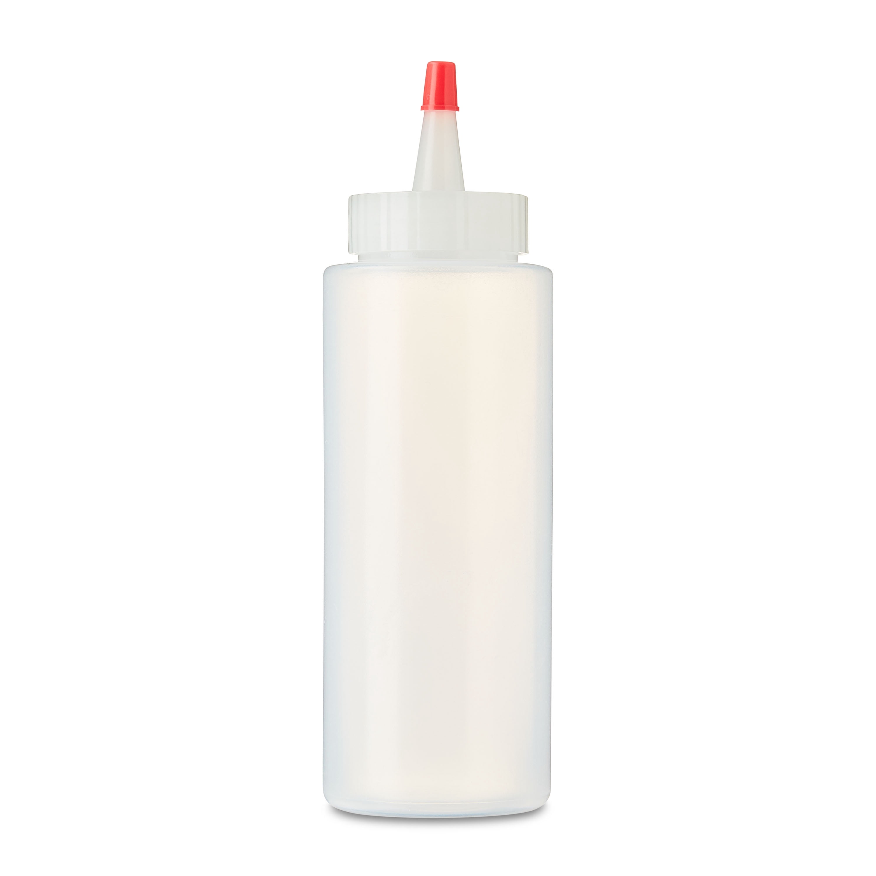 (6 pack) 1 Count, 6 fl oz, Clear Plastic Squeeze Bottle, by Way To Celebrate