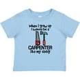 thumbnail image 3 of Inktastic Future Carpenter Builder Like Daddy Boys Baby T-Shirt, 3 of 5