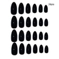thumbnail image 3 of Soidarity 24 Pieces False Nails Press-on Stick-on Full Tips Nail DIY Fingernails Wearable Tips Manicure Supplies Art Sticker Cover Tools Type3 NO3 Soidarity CE012394-00, 3 of 6