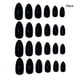 thumbnail image 3 of Qarigey 24 Pieces False Nails Press-on Stick-on Full Tips Nail DIY Fingernails Wearable Tips Manicure Supplies Art Sticker Cover Tools Type3 NO3 Qarigey CE012394-00, 3 of 6