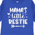 thumbnail image 4 of Inktastic Mama's Little Bestie with Arrow and Hearts Boys or Girls Long Sleeve Toddler T-Shirt, 4 of 5