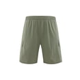 thumbnail image 3 of HOOMEUMY Men's Summer Cargo Shorts with Pockets Lightweight Quick Dry Beach Shorts Solid Color Running Workout Shorts Green XXL, 3 of 4