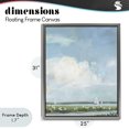 thumbnail image 4 of Stupell Industries Coastal Seaside Sailing Along Meadow Gray Floating Frame Canvas Art, 25 x 31, by Sally Swatland, 4 of 8