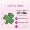 thumbnail image 2 of Mini decoración de cerámica Shamrock A28 de nf Nora Fleming, 2 of 5