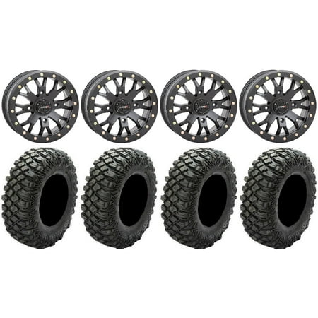 System 3 SB-4 Black (6+1) 15 Wheels 33 Crawler XR Tires Polaris RZR XP 1000 / PRO XP / Ranger XP 900/1000 System 3 SB-4 Black (6+1) 15 Wheels 33 Crawler XR Tires Polaris RZR XP 1000 / PRO XP / Ranger XP 900/1000