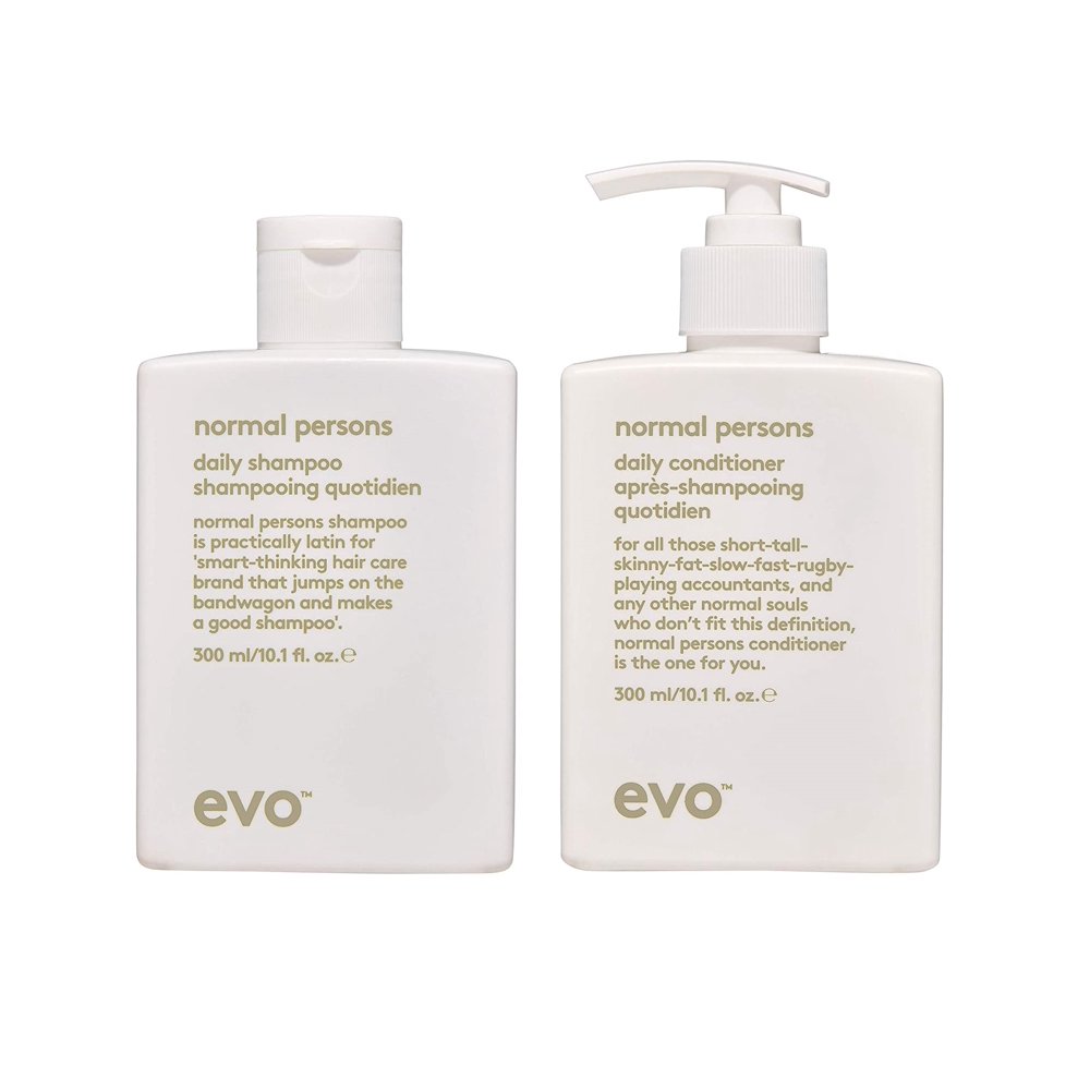 EVO Normal Persons Daily Shampoo 10.1 Oz and Conditioner 10.1 Duo