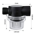 thumbnail image 5 of Screw-on Pump Filter RV Marine Diaphragm Water Pump Strainer 1/2inch Sediment Filter, 5 of 5