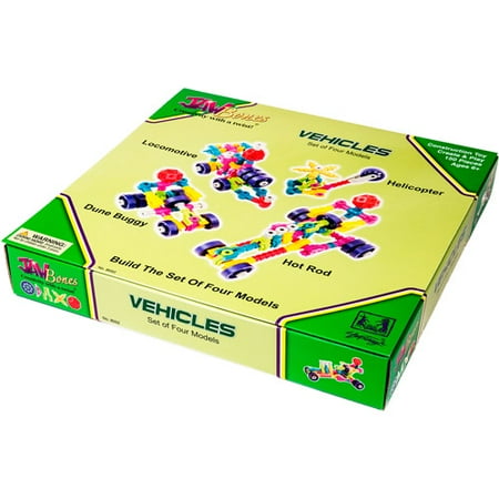 Jawbones Vehicles Boxed Set, 150 Pieces