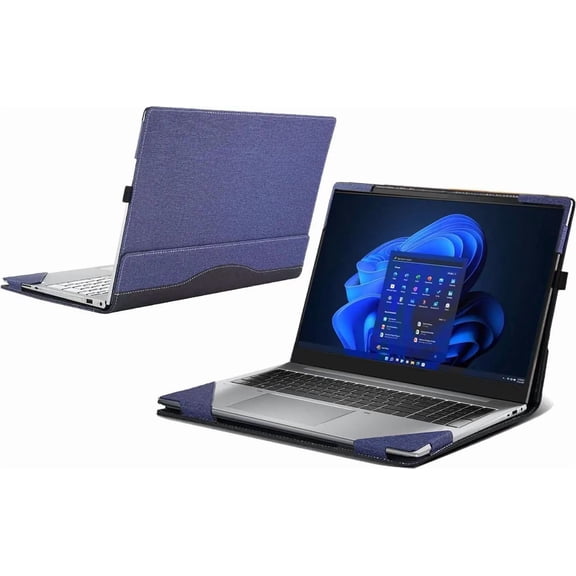 Laptop Case Cover for HP ZBook Power 15.6 inch G7 G8 G9 G10 [Not for 16 inch],Detachable PU Leather Notebook PC Protective Bag Sleeve