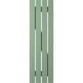 thumbnail image 6 of Ekena Millwork 15 1/2"W x 69"H Americraft Four Board (2 Batten) Exterior Real Wood Spaced Board-n-Batten Shutters w/ Z-Bar (Per Pair), Track Green, 6 of 10