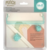 We R Memory Keepers Tag Punch Board 1-3.5 Inch Tags Paper Hole Punches