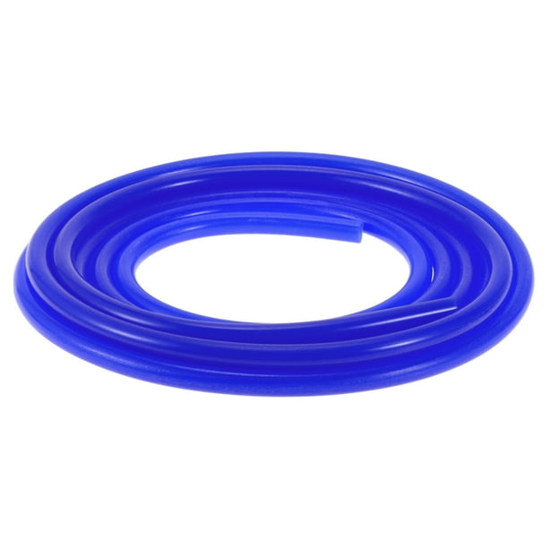 Manguera de vacío de silicona Unique Bargains de alta temperatura 10Ft 1/16" 2mm ID 3.5mm de grosor línea de vacío automotriz azul 1 Pc 130PSI presión máxima