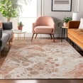 thumbnail image 7 of Addison Rugs Mayfield Premium Machine Washable Transitional Abstract Paprika Rectangle Rug, 3' x 5', 7 of 7