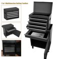 thumbnail image 2 of Odaof Big Rolling Tool Chest with Drawers and Wheels Tool Cabinet Tool Storage Removable,Rolling Tool box with Lockable Drawers, Toolbox for Mechanics Garage Workshop (Black), 2 of 8