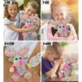 thumbnail image 4 of DolliBu Rainbow Moose Stuffed Animal with Silver Cross Plush - Religious Baptism Gifts for Boys and Girls, Dedication Christening Gifts Plush Prayer Toy Healing Stuffed Animal - 9 Inch, 4 of 6