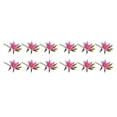 thumbnail image 3 of Bearachild 6 uds Lilys artificiales simulación de flores reutilizable lavable decorativo hogar sala de estar adorno de planta falsa Rosa oscuro 2piezas, 3 of 6