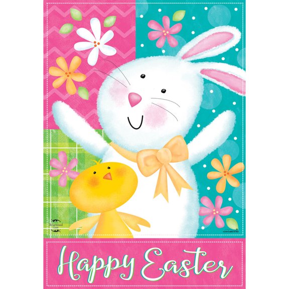 Briarwood Lane Garden Flag 12x18 For Outdoor Easter Celebration For Easter Garden Flag Flags For Outside