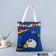 thumbnail image 2 of Tuxedo Sam Bolso de tela con estampado de lienzo para mujer, bolsa de compras reutilizable y estética, con cremallera interior, regalo para mujer, 35 × 40 cm., 2 of 6