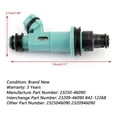 thumbnail image 5 of Fuel injector 6x Fuel Injector Compatible with Toyota Supra Lexus Gs300 Sc300 Is300 electromagnetic, 5 of 8