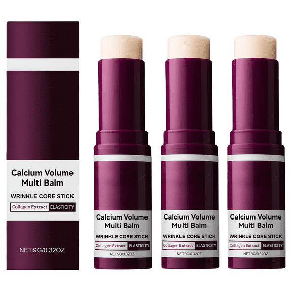 Calm Balm, Calcium Balm Stick , Calciumbalm, Anti Wrinkle Calciumbalm, Hydrating & Firming Skin, Suitable for Eyes, Neck, Face