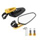 thumbnail image 1 of Bicycle Handlebar Reflector Rear View Mirror Safety Adjustable Rotatable Mirror Electric Scooter for GT/Pro, 1 of 5