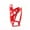 Red, variant on Bike Water Bottle Holder with Bottle Bicycle Cycling Water Bottle Cage Mtb/Road Sports Mountain Bike Bottle Holder Bike Bottle Holder with Water Bottle Mountain Bike Water Bottle Holder