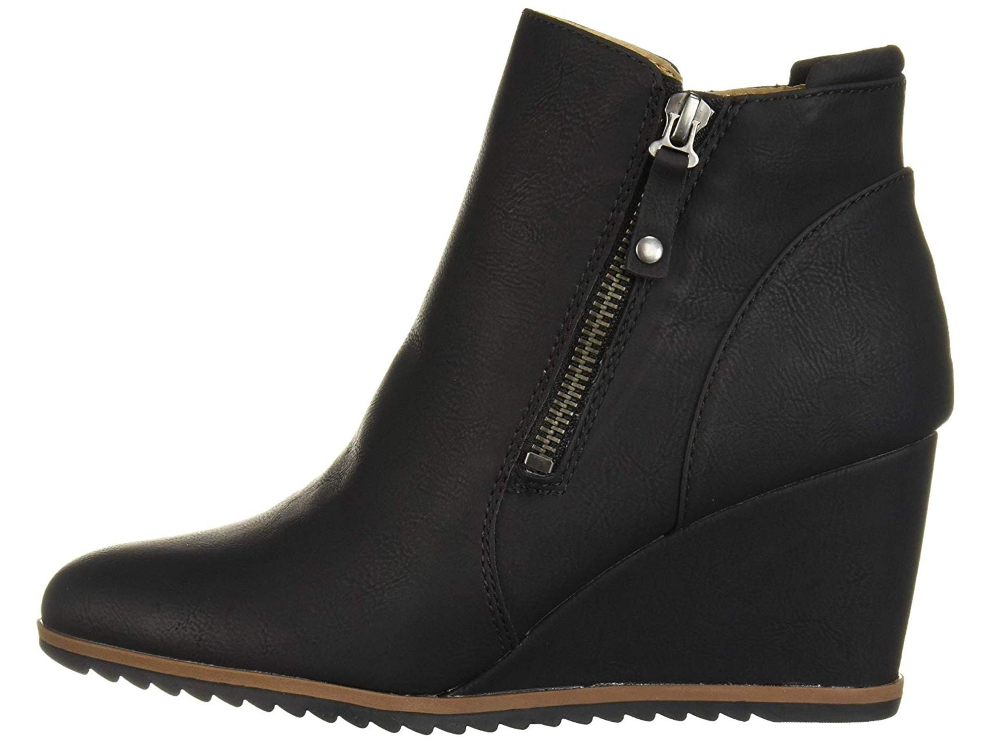 haley wedge bootie