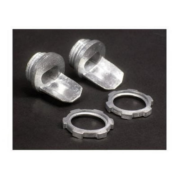 Wiremold 500/700 Series - Cable raceway conduit connector - galvanized - silver