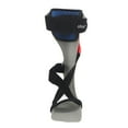 thumbnail image 2 of Stable Fixed Ankle Support with Strap Design, Lightweight Half Palm, Foot Muscle Weakness Orthosis for Foot Drop & Hemiplegia, 2 of 7