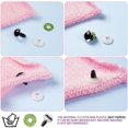 thumbnail image 4 of Ojos de seguridad MUCUNNIA para ganchillo con purpurina, 120 unidades, 18 mm, 4 of 6