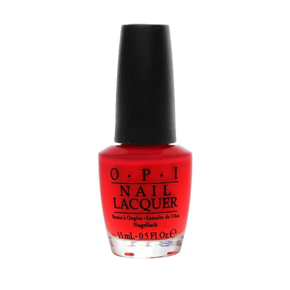 OPI Nail Lacquer, OPI Hong Kong Collection, 0.5 Fluid Ounce - Red My Fortune Cookie H42