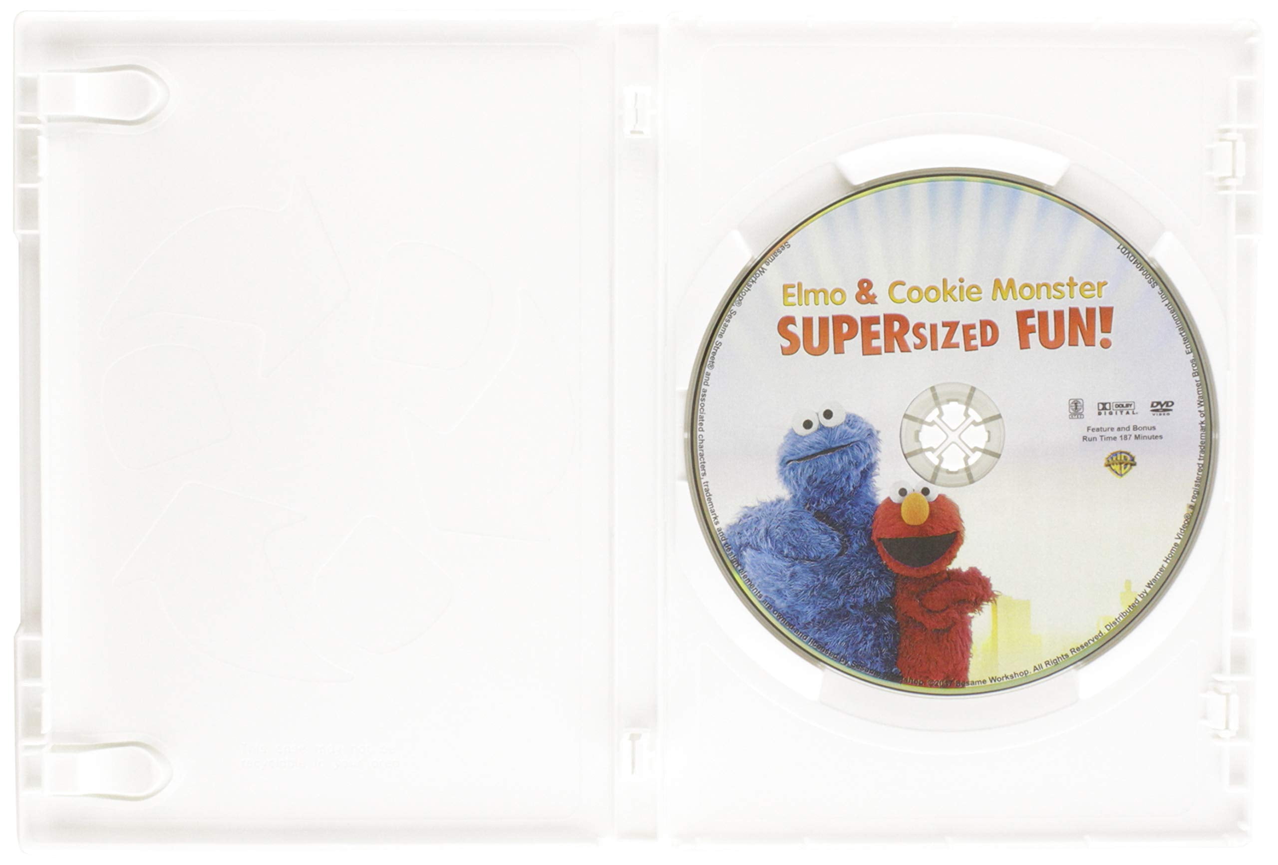 その他 Sesame Street: Elmo and Cookie Monster Supersized Fun [DVD] Sesame Street: Elmo & Cookie Monster Supersized Fun (DVD