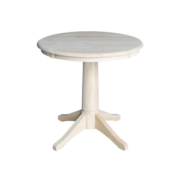 30 Round Pedestal Dining Table Unfinished Com 30 Round Pedestal Dining Table, 30 Round Unfinished Wood Table Top