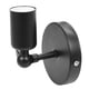 thumbnail image 2 of Soporte de aplique de pared, conjunto de aplique de pared, soporte de lámpara de pared de estilo retro para cafetería con portalámparas con enchufe de luz E27 para el hogar, el hotel, la c(negro) Ecomeon no, 2 of 6