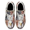 thumbnail image 2 of American Eagle Shoes Patriotic Print Sneakers Lightweight Comfortable Running Shoes for Men Women White Size 12, 2 of 7