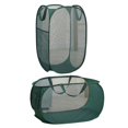 thumbnail image 1 of Portable Storage Basket Folding Hollow Dirty Clothes Basket, 1 of 5