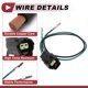 thumbnail image 5 of 1 Juego de cableado de zócalo de luz indicadora trasera para Land Rover Defender 1990-2016 No.XBP100180 Conector de pigtail de lámpara, 5 of 7