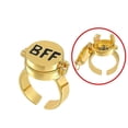 thumbnail image 1 of Bff Ring Opening Adjustable Friendship Ring Spongebob Best Friend Ring Gift For Good Friends_High-quality, 1 of 4