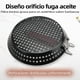thumbnail image 5 of Sartén Antiadherente AUERQXZ Negro con Mango Plegable de Acero al Carbono para Asar al Aire Libre, 5 of 7