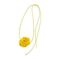 thumbnail image 3 of Collar de flores Gargantilla Perfecl Cuello Flor Hecha a mano Para Mujeres Niñas Amarillo, 3 of 7