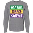 thumbnail image 3 of Inktastic Mardi Gras Krewe Parade Long Sleeve T-Shirt, 3 of 5