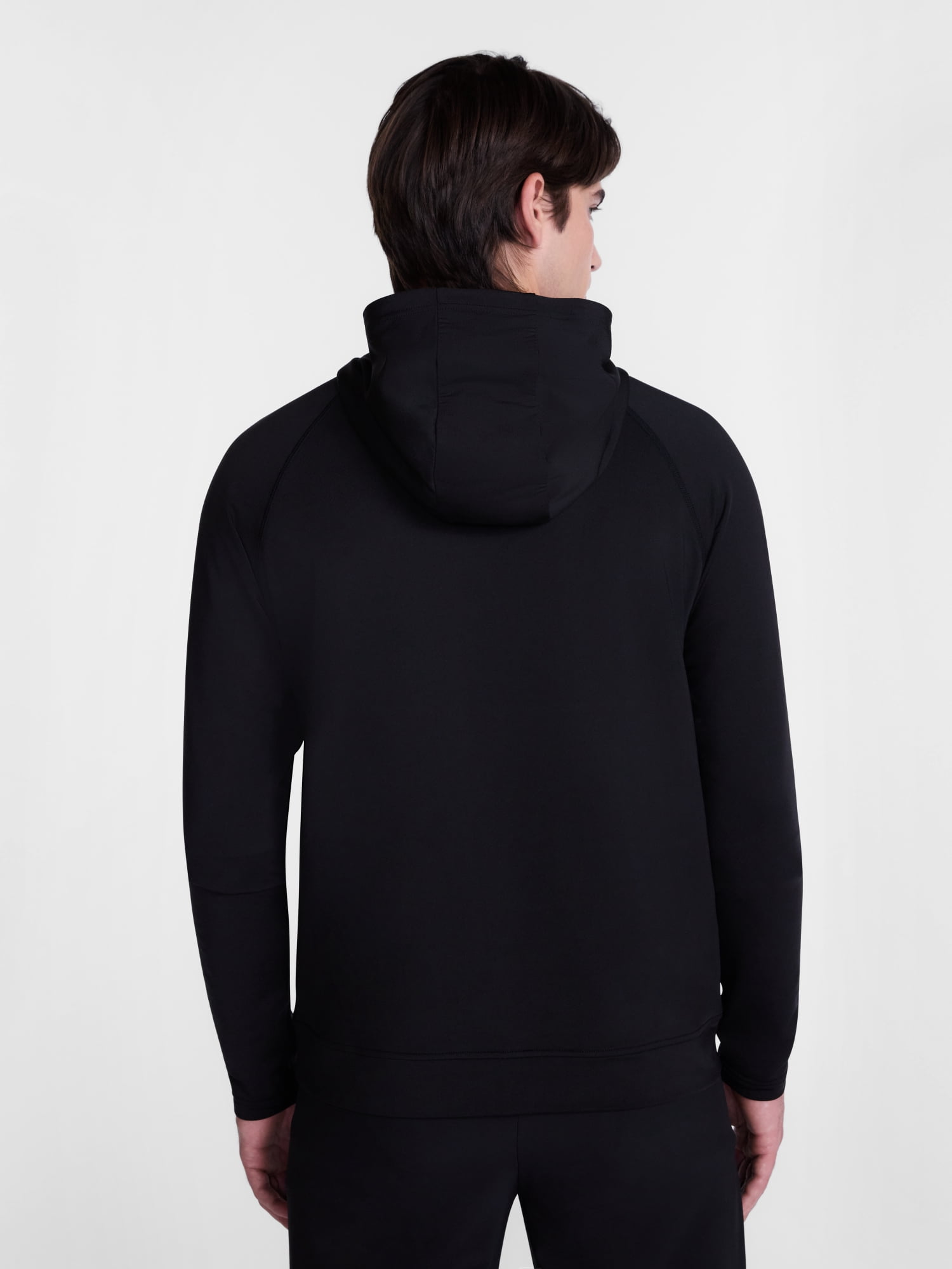 Avia Men's and Big Men's Hooded Half Zip Pullover, Sizes XS-4XLT