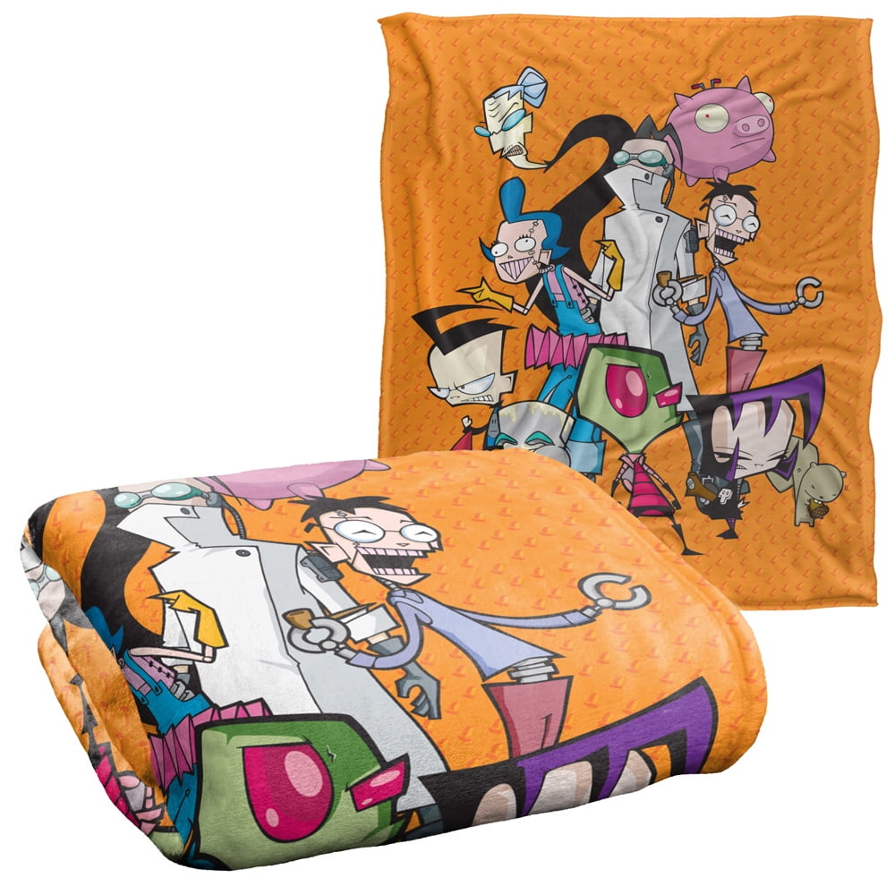 Invader Zim Blanket, 50"x60" Group Silky Touch Super Soft Throw Blanket