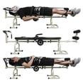 thumbnail image 2 of Wharick Physical Therapy Traction Bed Multipart Stretching Ideal Gift for Elderly Sub-Health Care, 2 of 16