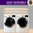 thumbnail image 4 of Life Finds Light Wood Washer/Dryer 54 inch Countertop for Laundry Organization, 4 of 8