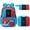 Blue, variant on 3-Piece Backpacks Set with Insulated Lunch Bag & Pencil Case for School Gamer Bookbag, Blue