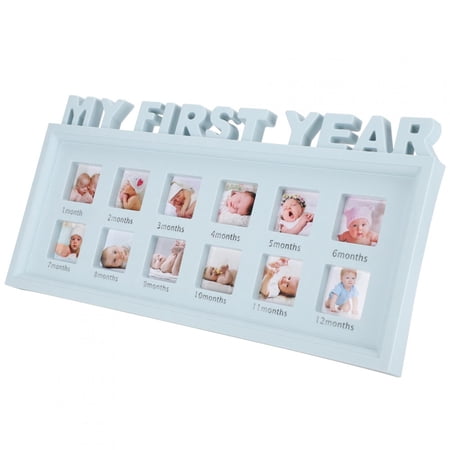 Sonew Cadre Photo Nouveau Ne Bebe Photo Souvenir Ma Premiere Annee Memoire Cadeau Special Pour Mur De Chambre Affichage Decoratif Photo D Affichage Cadre Photo Walmart Canada