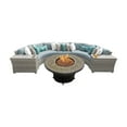 thumbnail image 2 of TK Classics Fairmont 06A Wicker 6 Piece Fire Pit Patio Set, 2 of 2