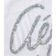 thumbnail image 2 of Playera Gráfica Aeropostale Lentejuelas Mujer Blanca Extragrande Camiseta gráfica, 2 of 2