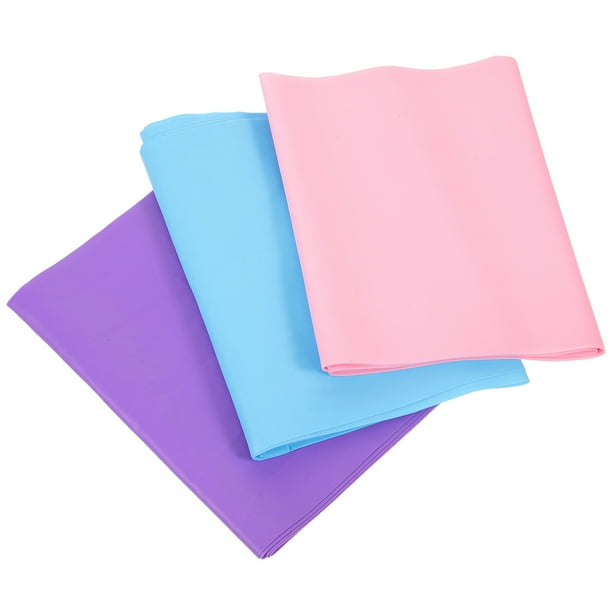 unbranded 3Ud Equipos Deportivos Bandas Elásticas De Resistencia Para Yoga Y Fitness Colores Variados